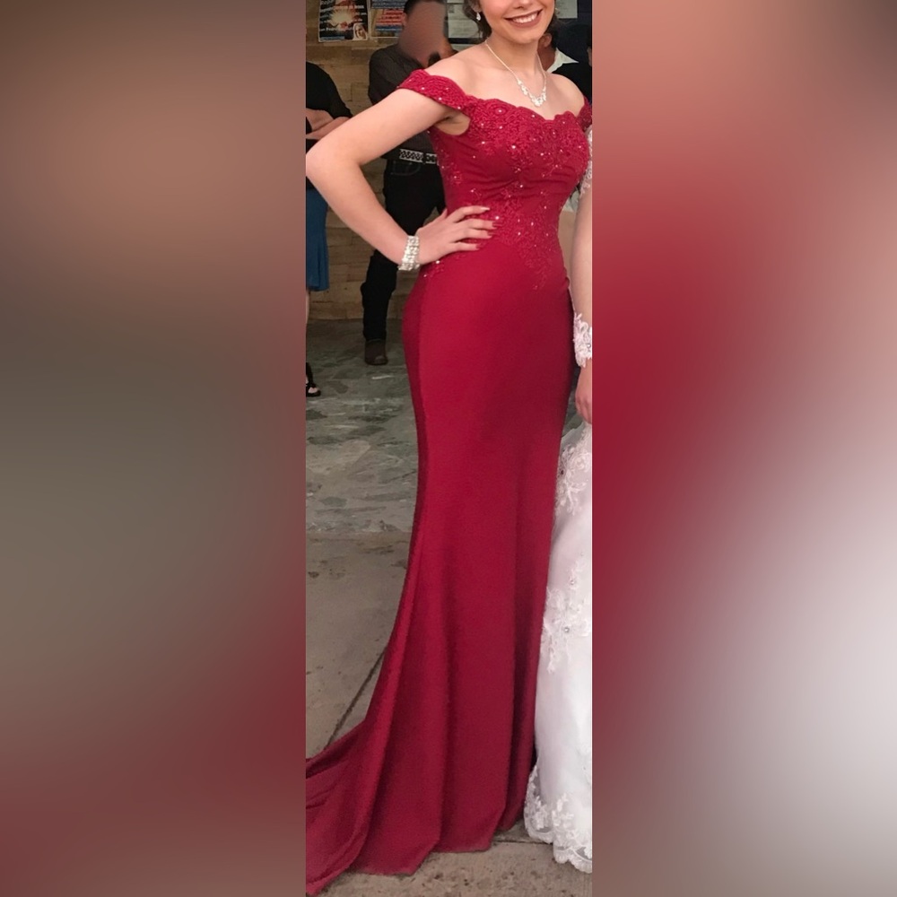 🛑SOLD🛑 Red Prom Dress